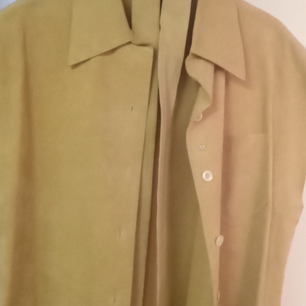 Suede Tan Dress